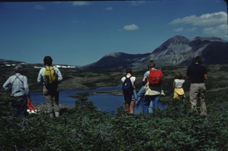 Day hike viewpoint